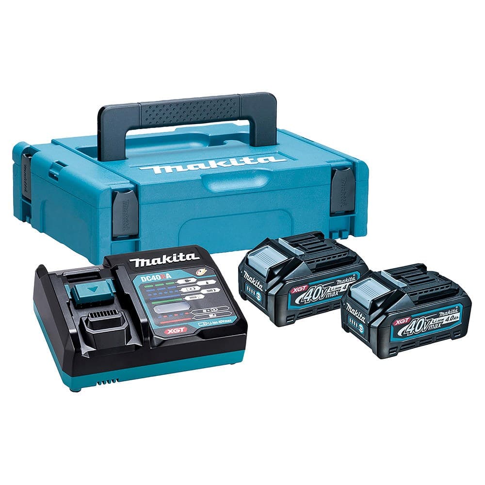 Makita 牧田 191K01-6 BL4040X2+充電器(快充)+連結箱1