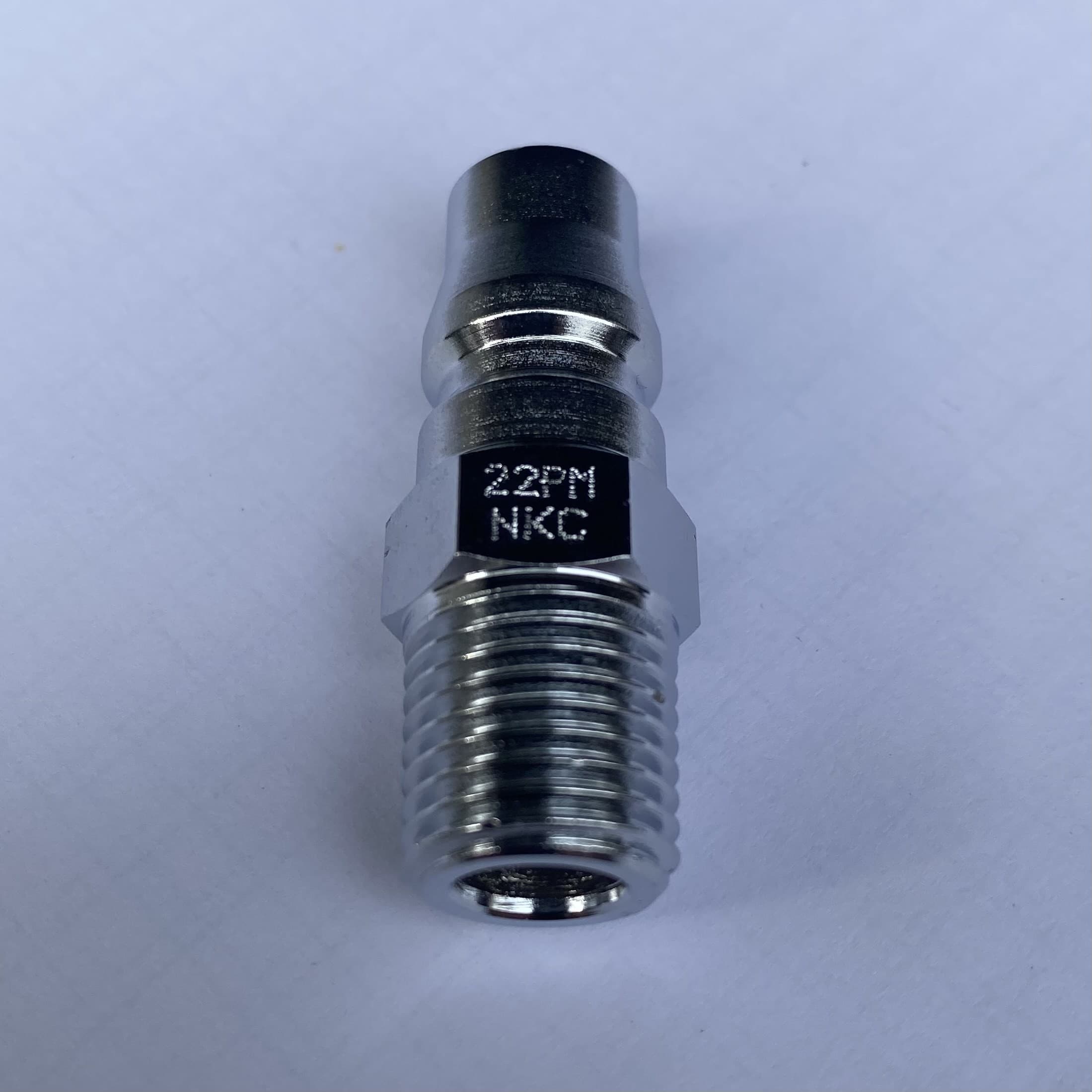 NKC Air Hose Coupler Male Male-Thread 1/4"