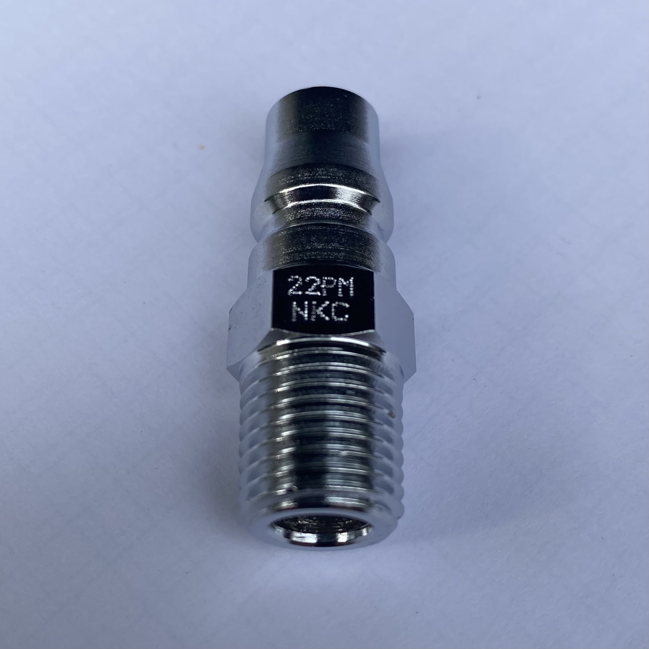 NKC 22PM 風喉喼輪 公外牙 1/4"(正面)