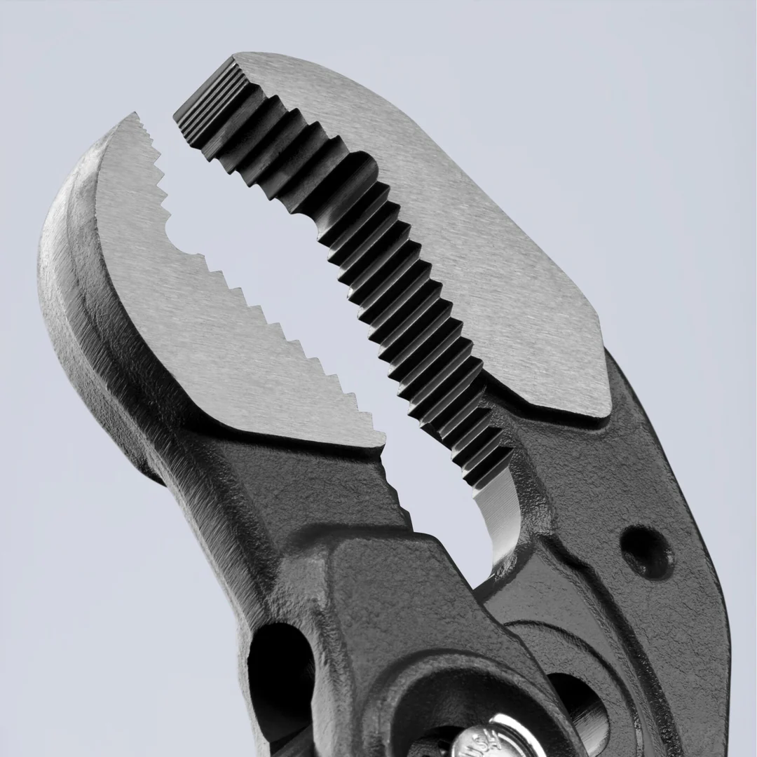 KNIPEX 87 01 400 水泵鉗(鉗口咬合面細節)