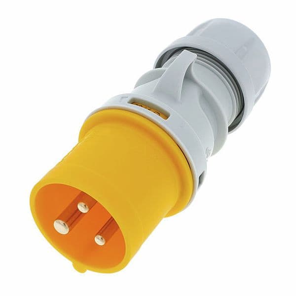 PCE 工業防水插頭 16A 110V 3針 IP44