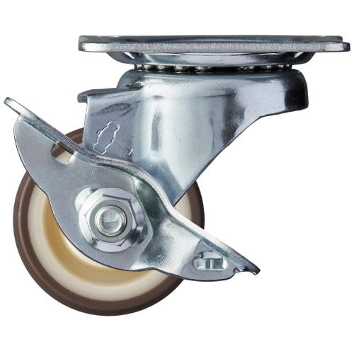 HAMMER 鎚仔嘜 420G-U 有制活動尼龍腳轆 50mm(三七分角度,含制動器)