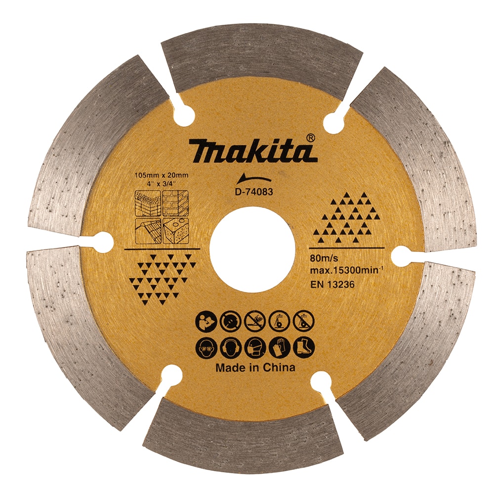 Makita D-74083 金鋼石鋸片 105mm(正面)