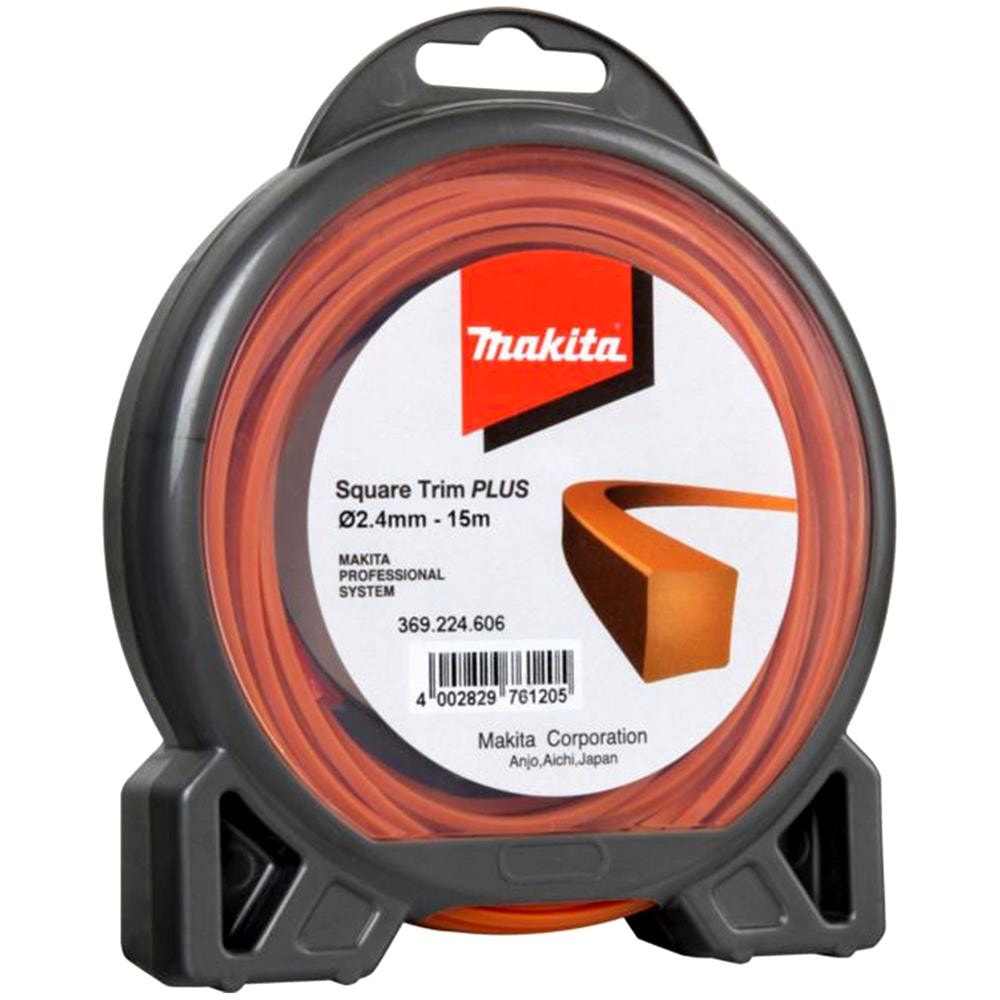 Makita 369224606 方形尼龍繩PLUS 2.4mm/15M(正面)