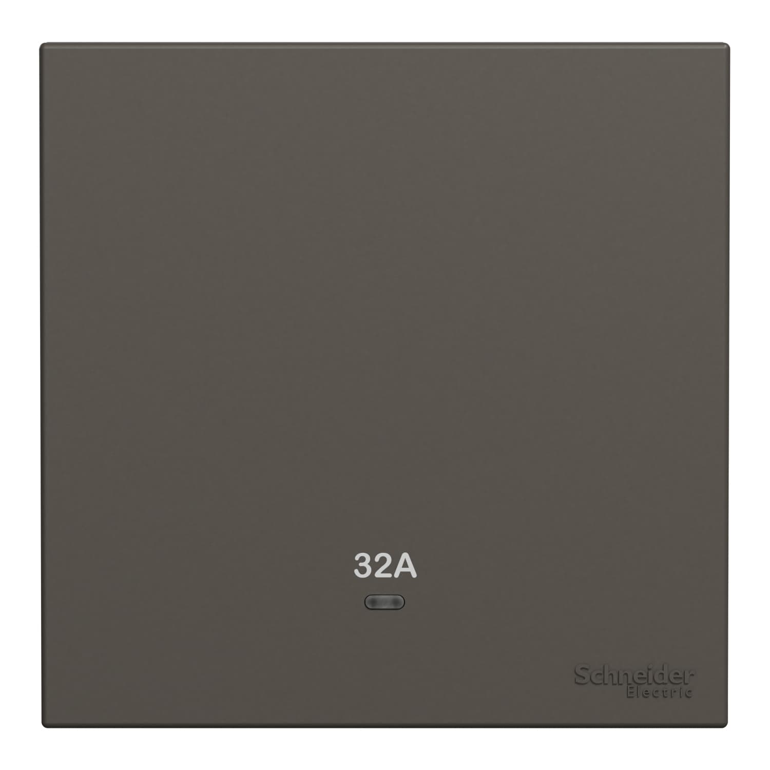 Schneider 施耐德電氣 AvatarOn C 奐然 32A 單位雙極開關掣連LED指示燈 E8731D32N_DG(石墨灰)香港行貨