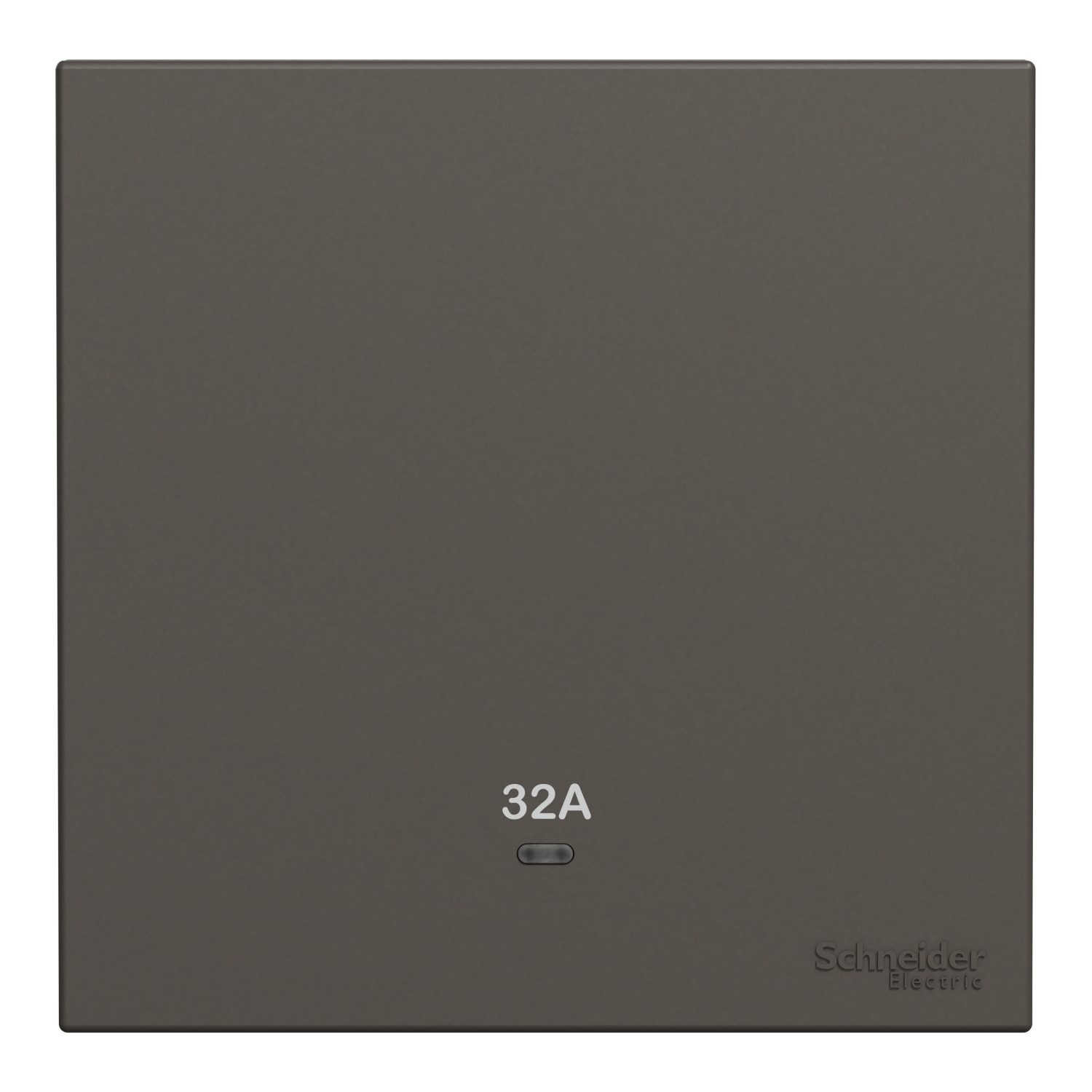 Schneider 施耐德 AvatarOn C 奐然 32A 單位雙極開關掣連LED指示燈(石墨灰)