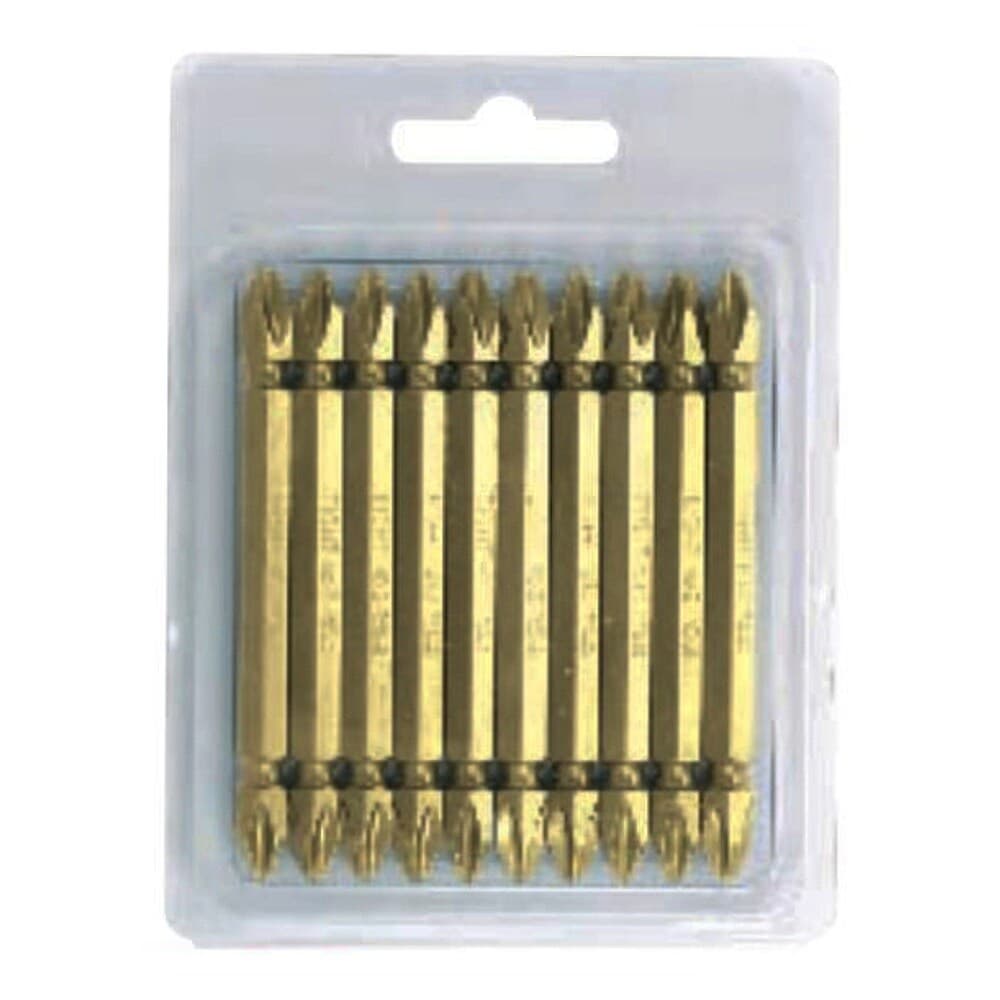 Gold Double Phillips Screwdriver Bit