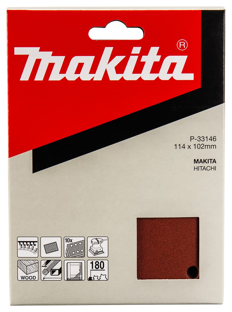 Makita P-33146 砂紙(包裝正面)