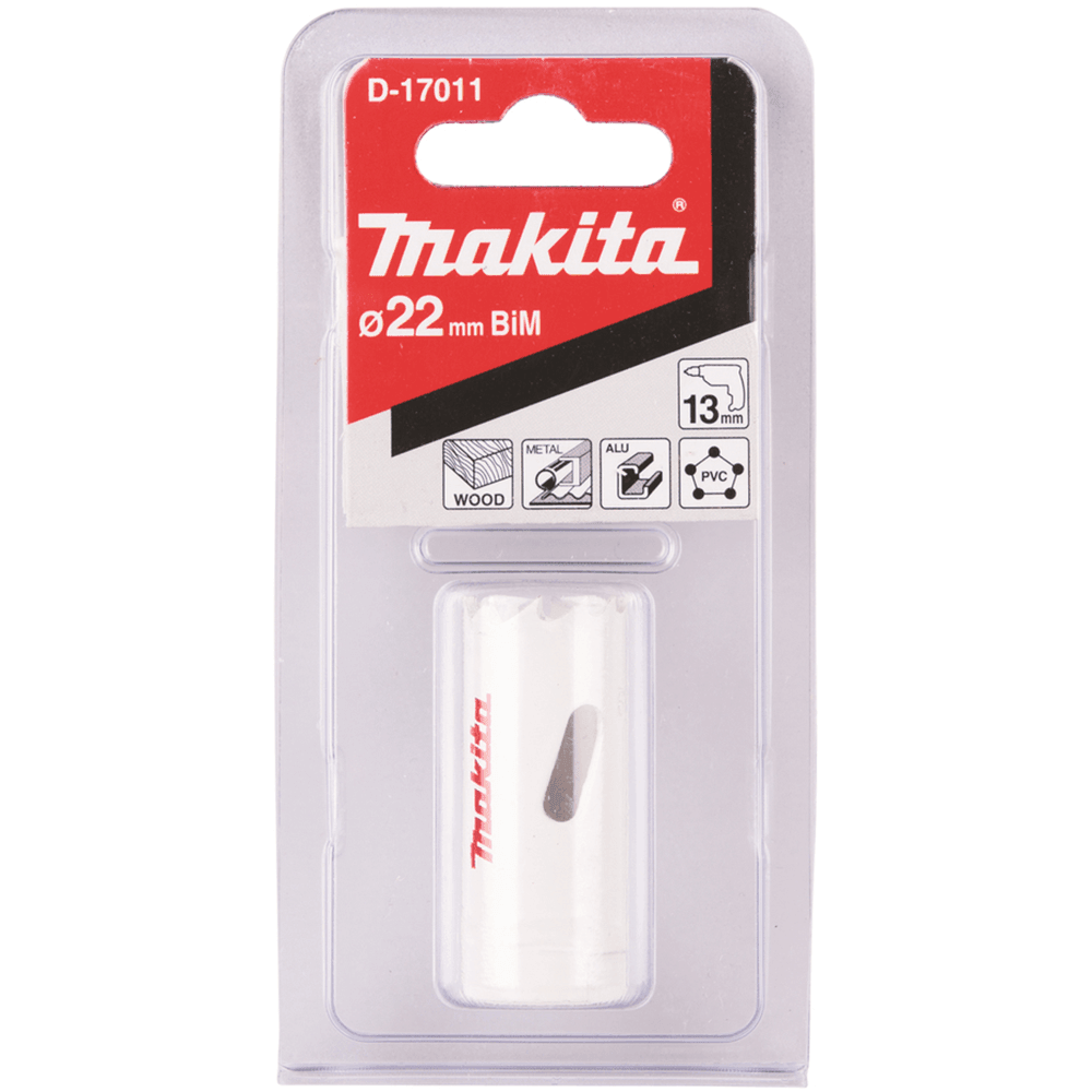 Makita D-17011 BiM穿孔鋸22MM(透明包裝)