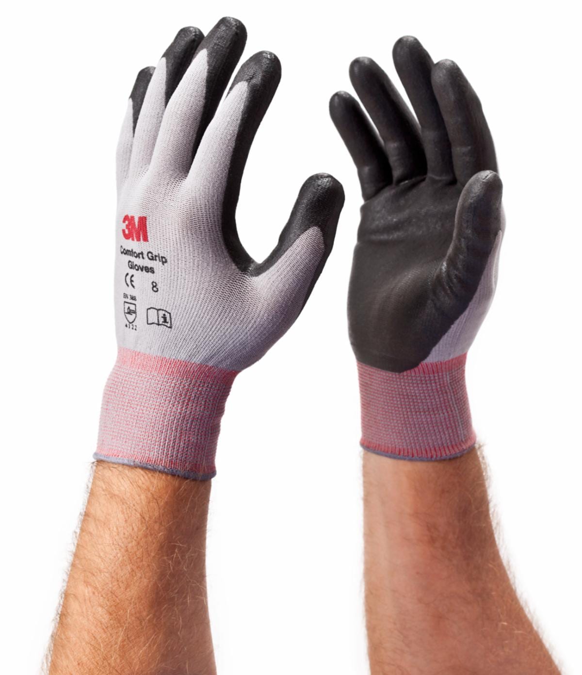 3M 3MNG-N03 防滑手套 灰色(綠袋) 大碼(L) 22.5cm