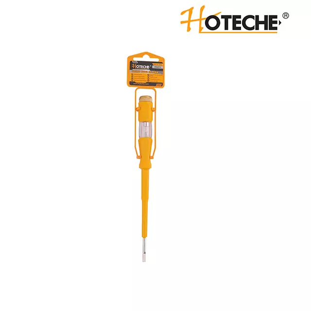 HOTECHE 歐洲式試電筆(黃色) 190mm