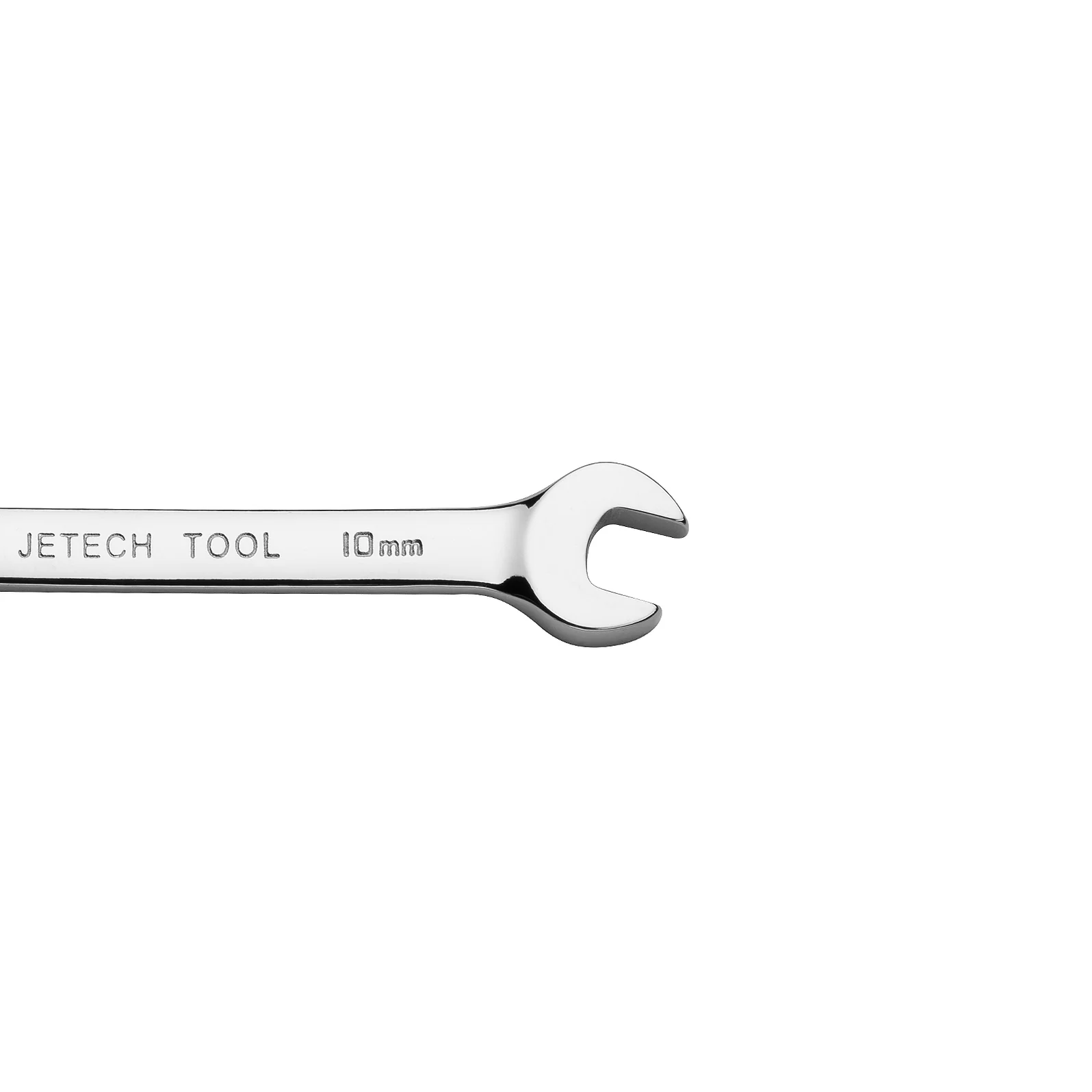 JETECH GRA-10 活動棘輪兩用令梗 10mm(開口端細節)