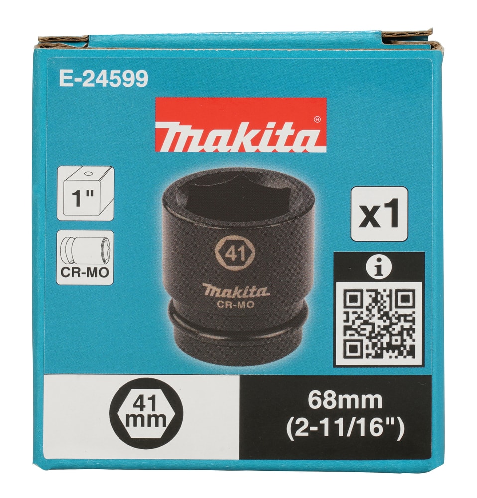 Makita E-24599 41MM 衝擊套筒(包裝正面)