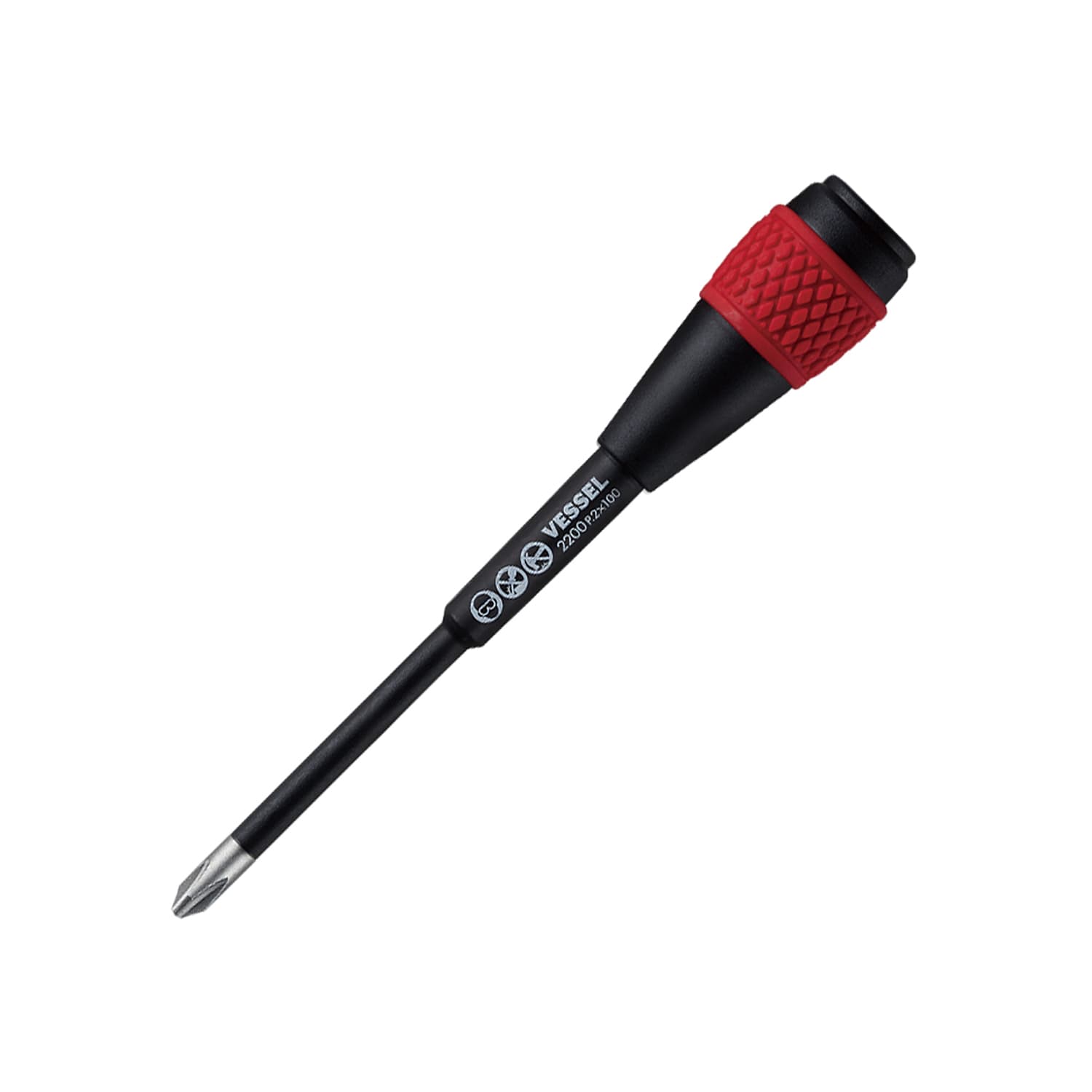 36-tooth Detachable Ratchet Screwdriver #2(+)x100mm