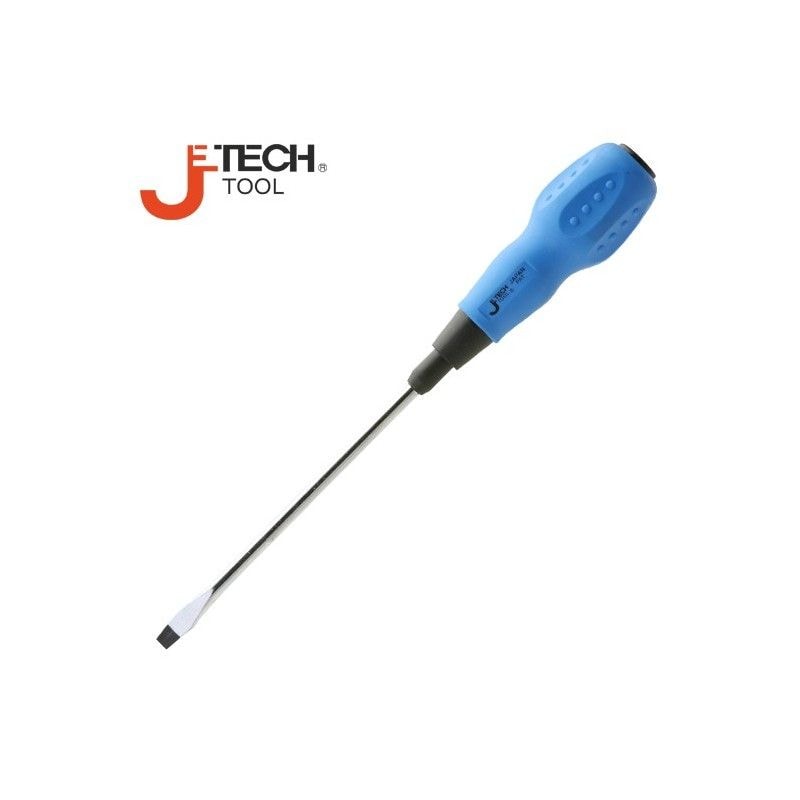 JETECH ST4 軟膠柄磁批 4"x4mm 一字(三quarter)