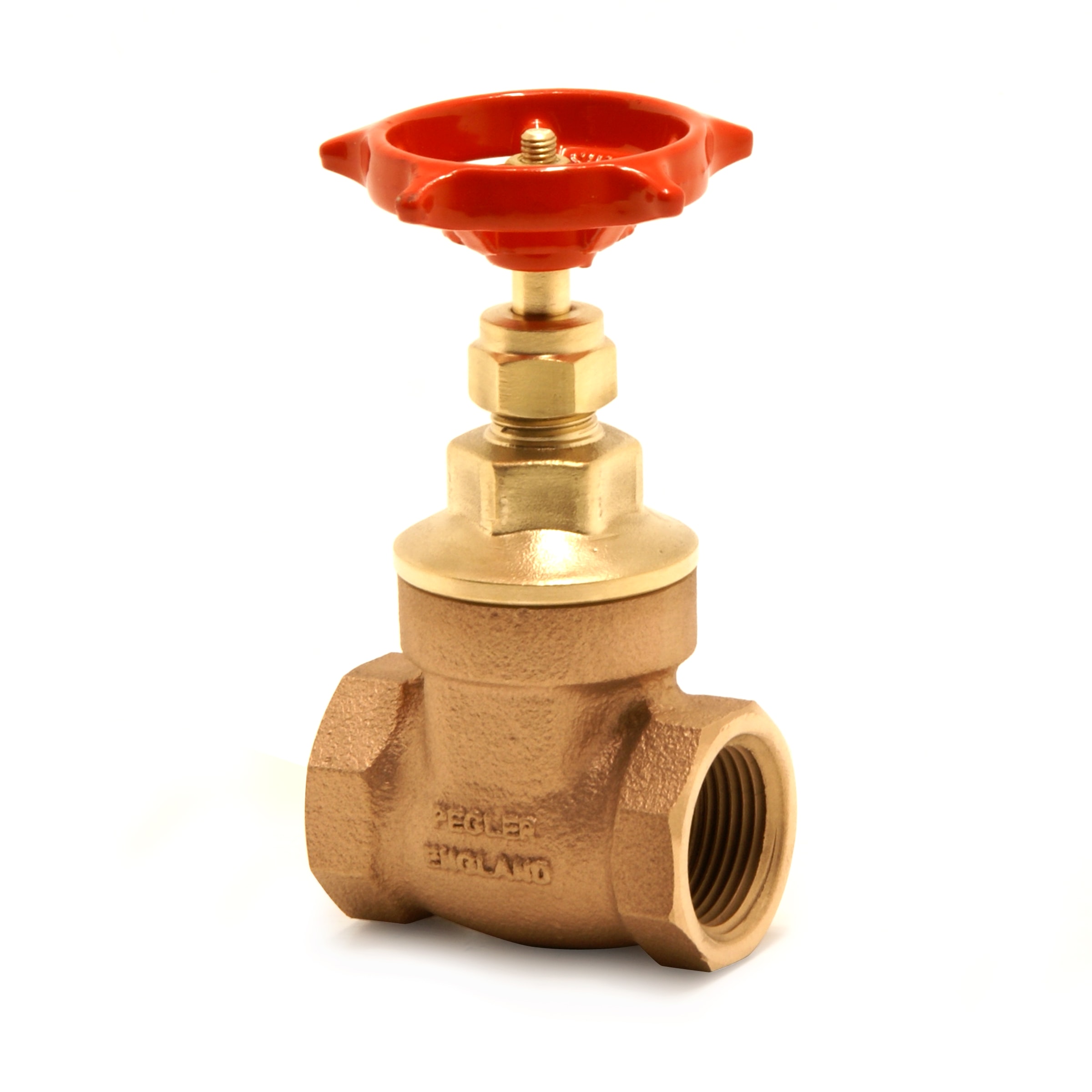PEGLER 銅閘掣 3/4"(正面)