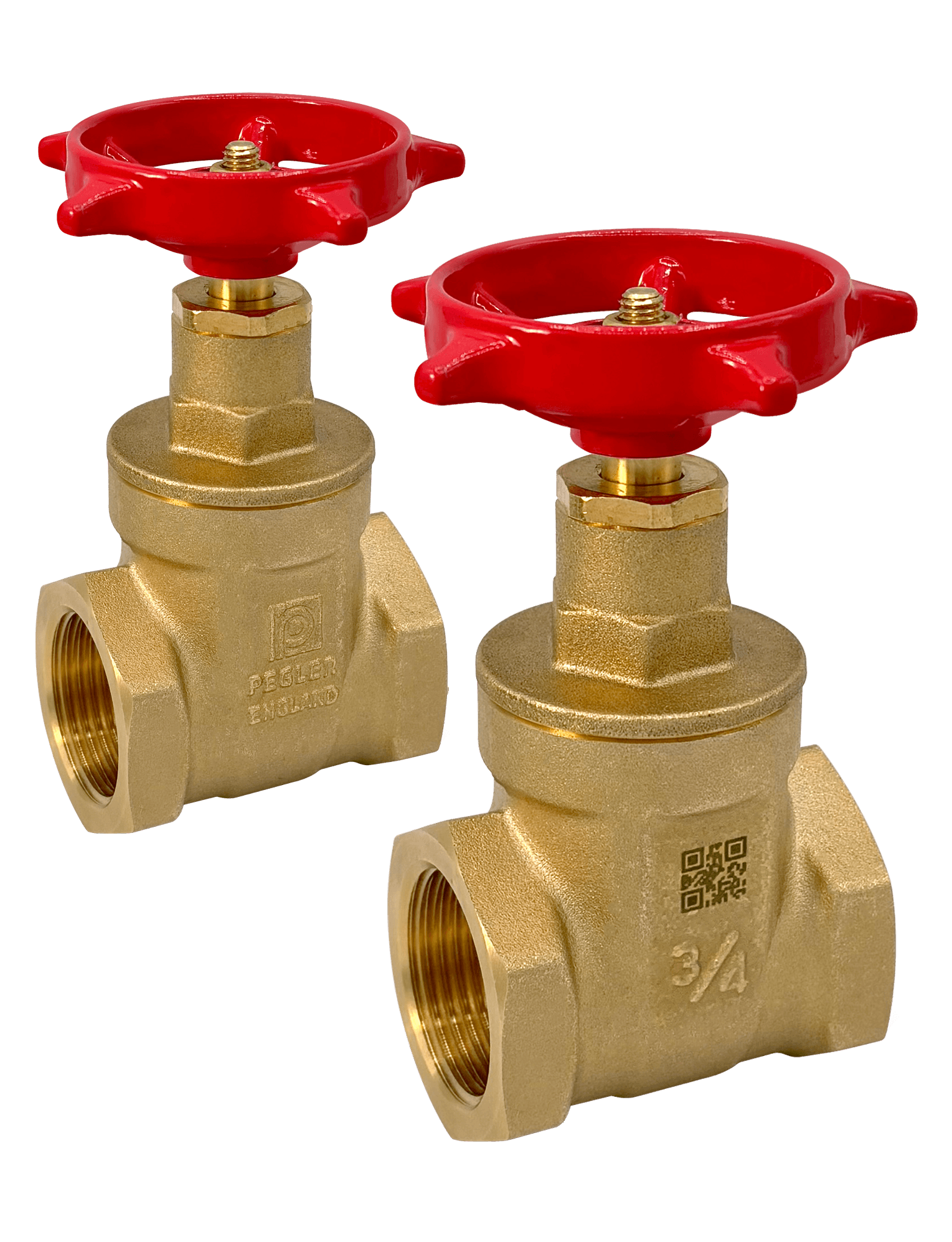 PEGLER 銅閘掣 3/4"(兩張不同角度)