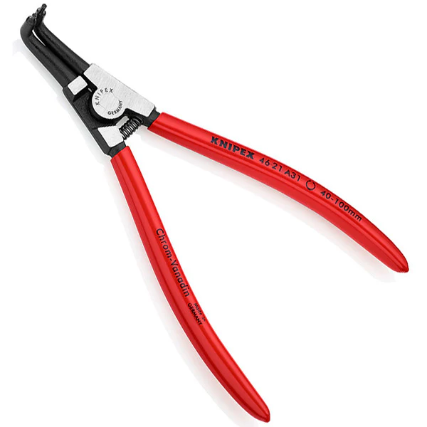 KNIPEX 46 21 A31 外曲介子鉗(斜角)