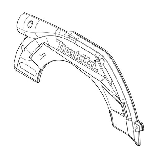 Makita 312C21-1 活動護罩(三側面)