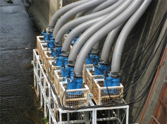 TSURUMI 工事用砂泥泵 KRS822L