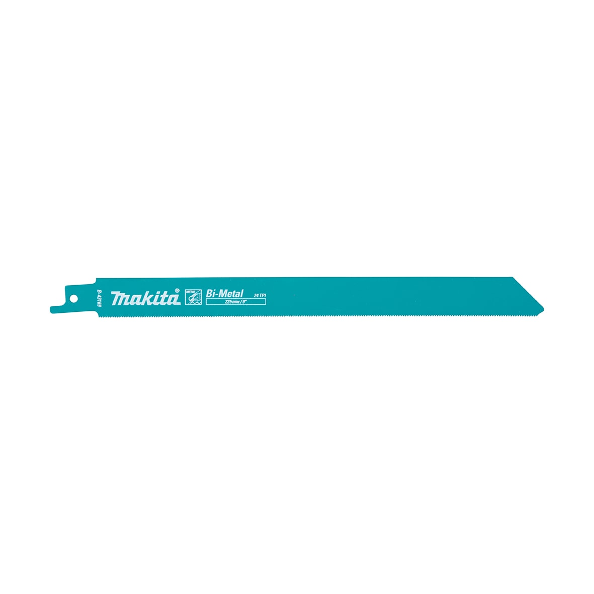 Makita B-43169 往復鋸片 225mm TPI 24 正面