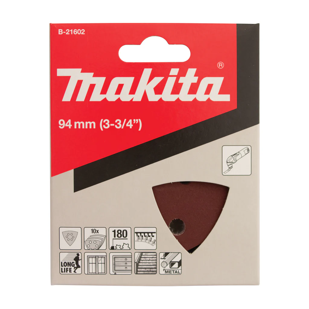 Makita B-21602 三角砂紙180(包裝)