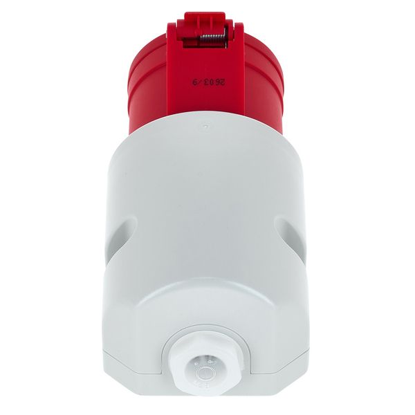 PCE 125 工業防水掛牆插座 32A 380V 5針 IP44(側面)