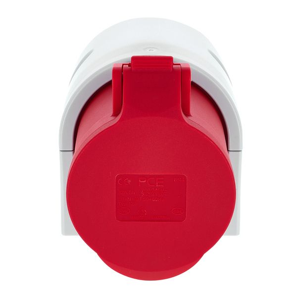 PCE 125 工業防水掛牆插座 32A 380V 5針 IP44(背面)