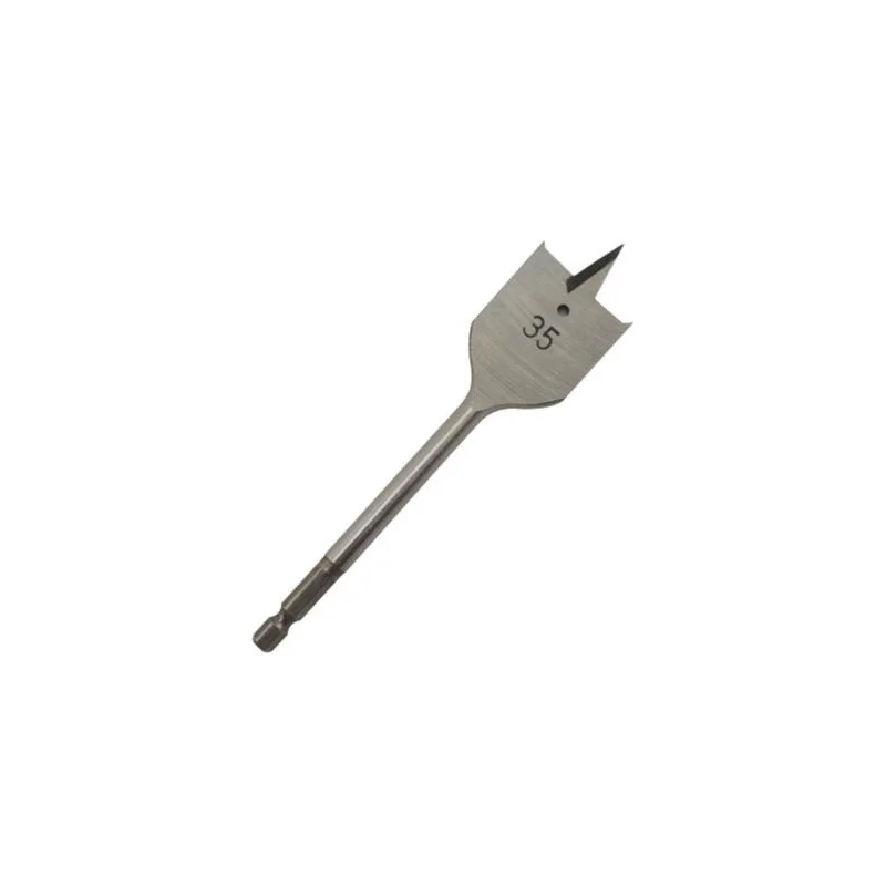 MOTOKI MOTPD035 35mm 平底鑽咀(六角柄)正面