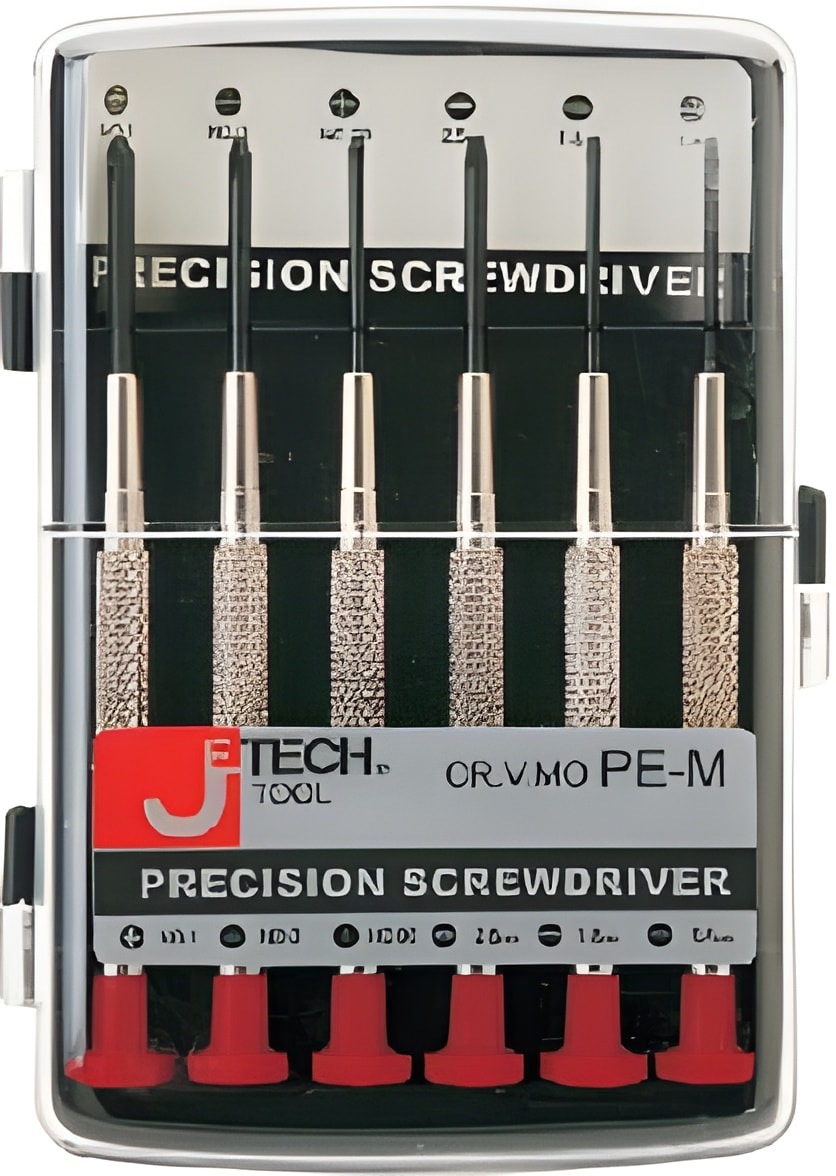 JETECH PE-M 精密批咀套裝(正面特寫)