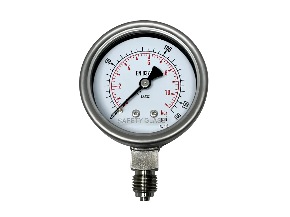 K嘜 KPG63140 63mm壓力錶 10bar/140psi(正面)