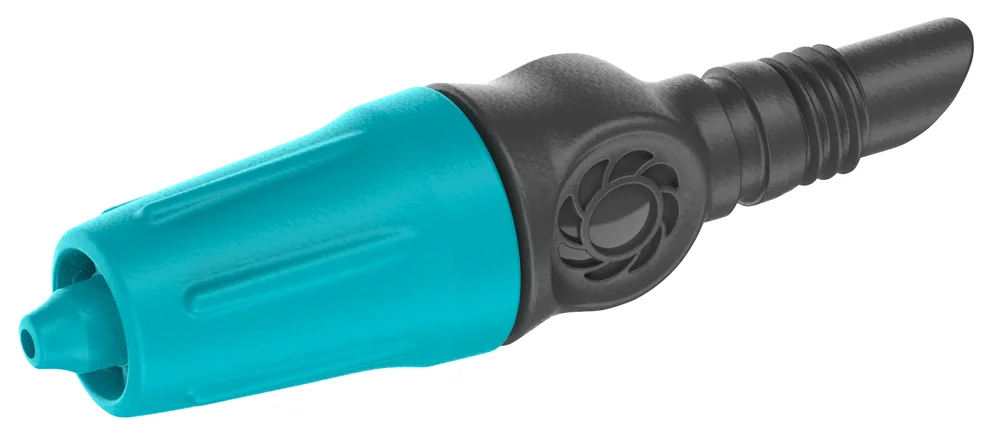 德國 GARDENA 13305-20 可調式末端滴頭 0–15 L/h(10件裝)白底產品圖