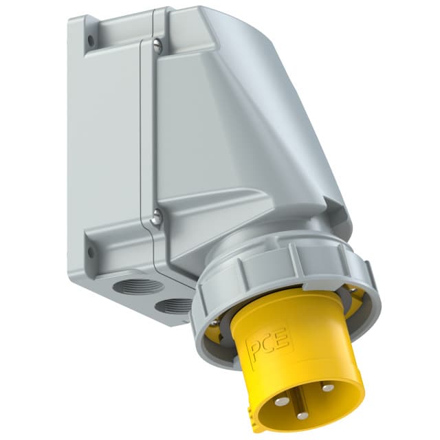 PCE 工業防水直入牆盤面插座 63A 110V 3針 IP67