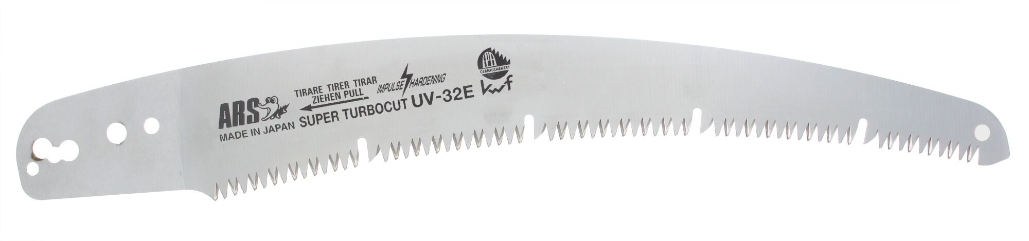ARS 鱷魚仔 UV-32E-1 灣型樹鋸替換鋸片(正面)