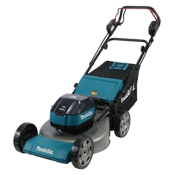 Makita 牧田 LM004JZ 64V 充電式自走剪草機(淨機)整機斜前方外觀