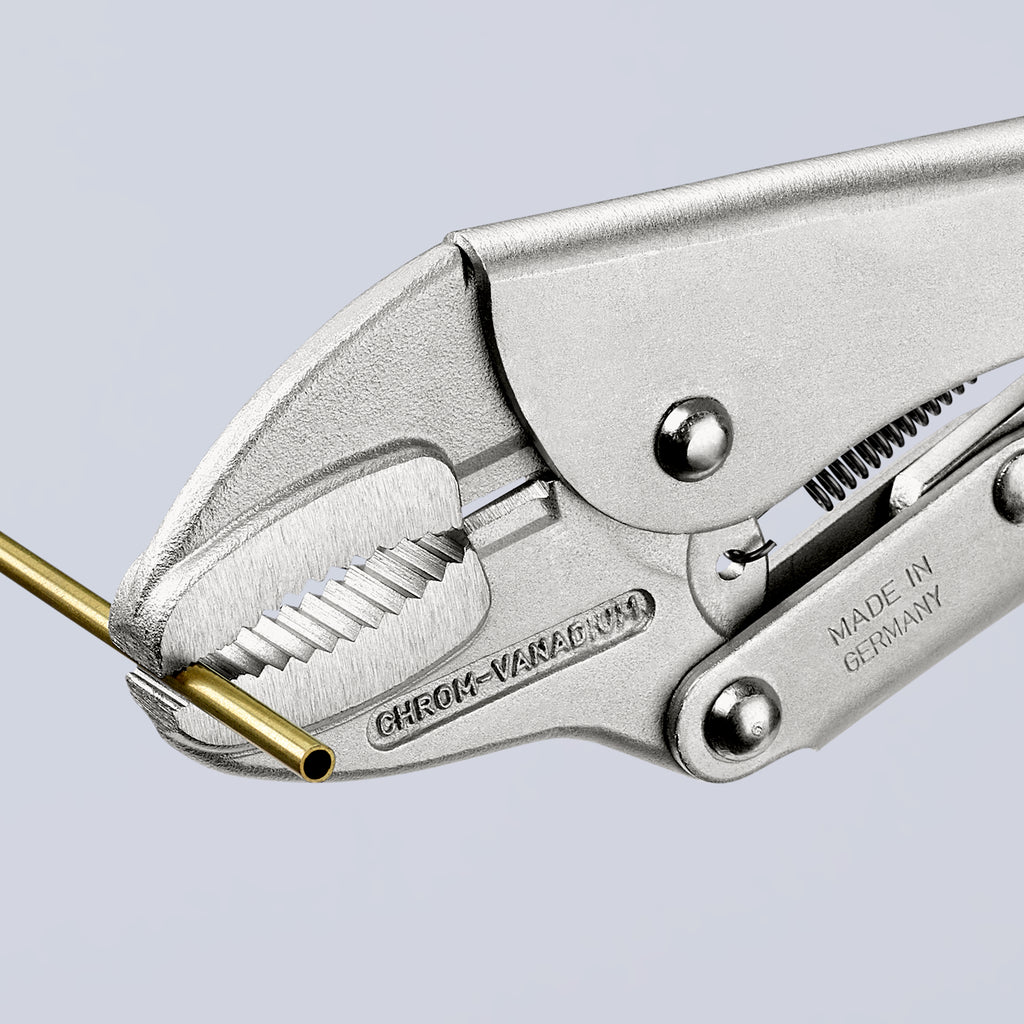KNIPEX 41 04 250 灣咀大力鉗(鉗口細節)