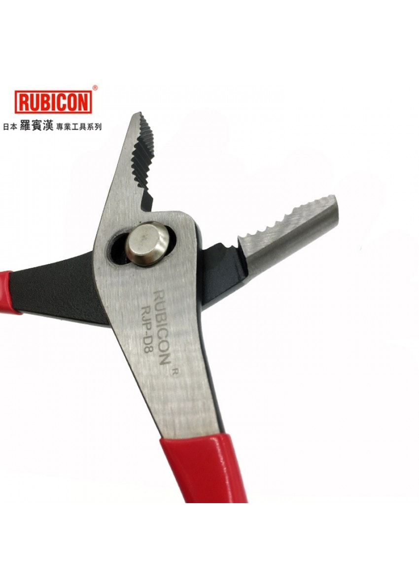 RUBICON RJP-D6 按鈕快調鯉魚鉗 6吋(細節)