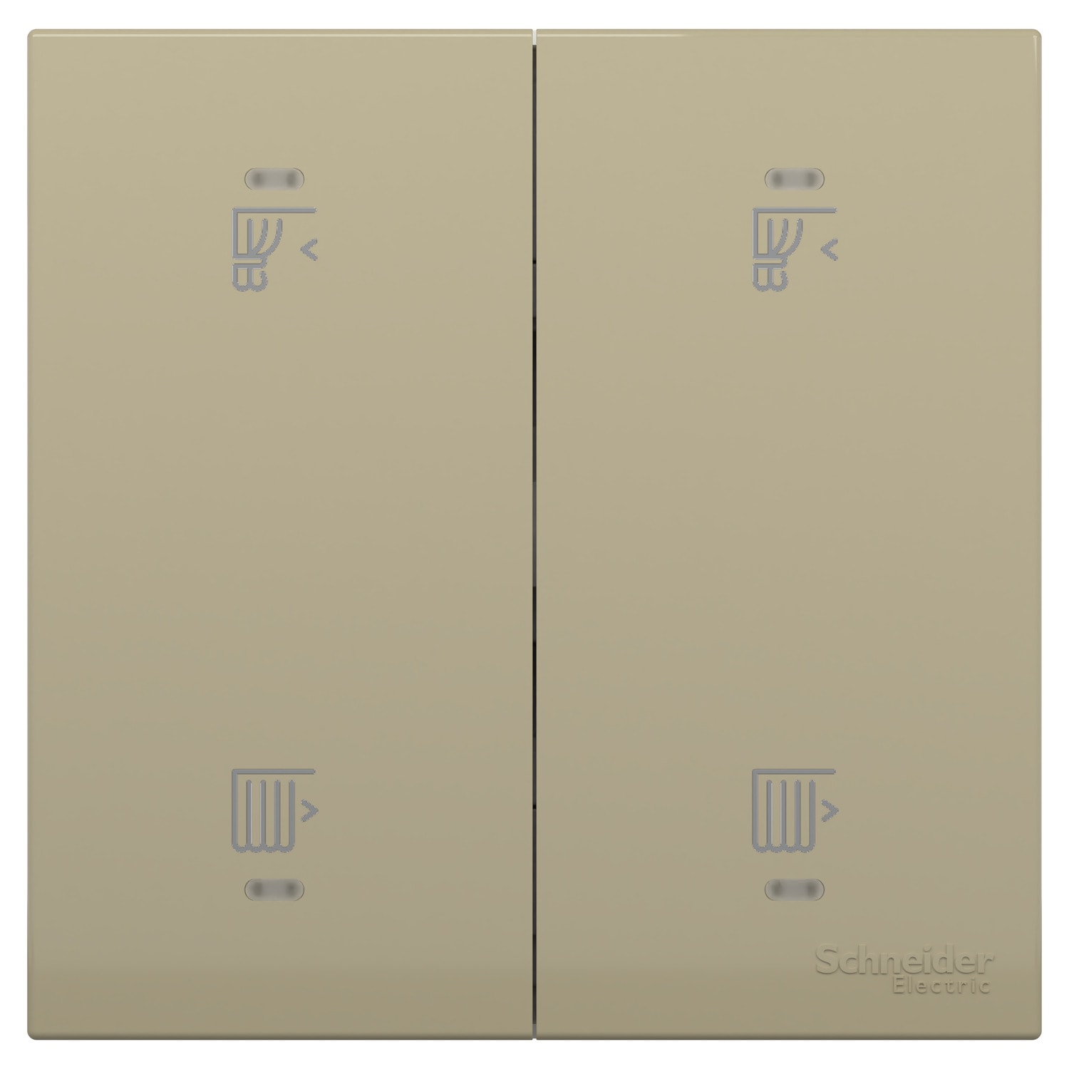 Schneider 施耐德 AvatarOn C 奐然 10A 兩位機械窗簾掣(沉醉金)