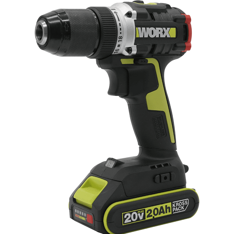 WORX 威克士 WU182X.9 20V 70N·m 13mm 無刷雙速電鑽 淨機