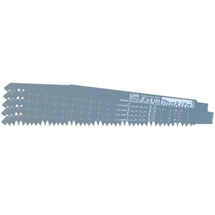 Makita 牧田 723052A5 往復鋸片240MM TPI 6(5片)