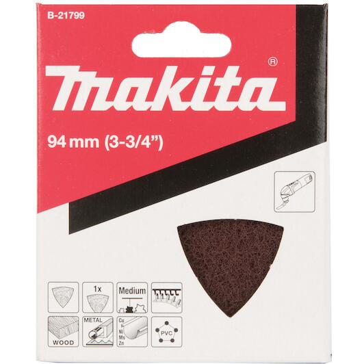 Makita B-21799 三角羊毛墊包裝(正面)