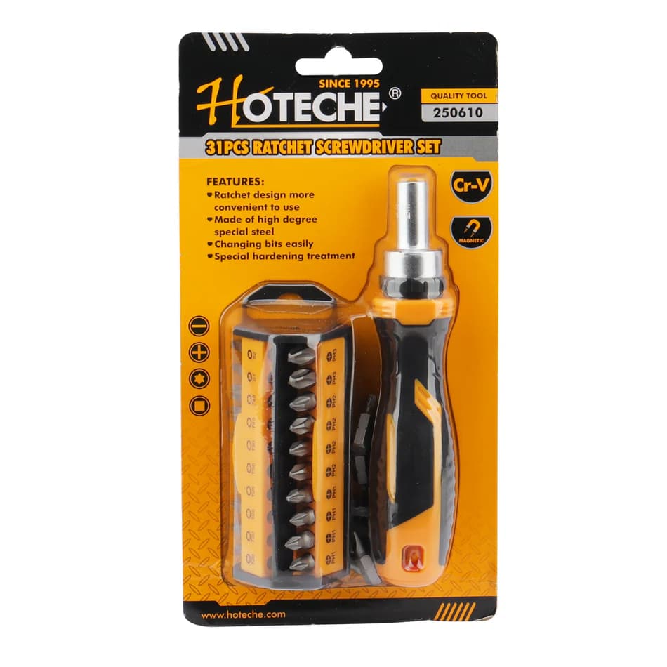 HOTECHE 31件棘輪多用批套裝