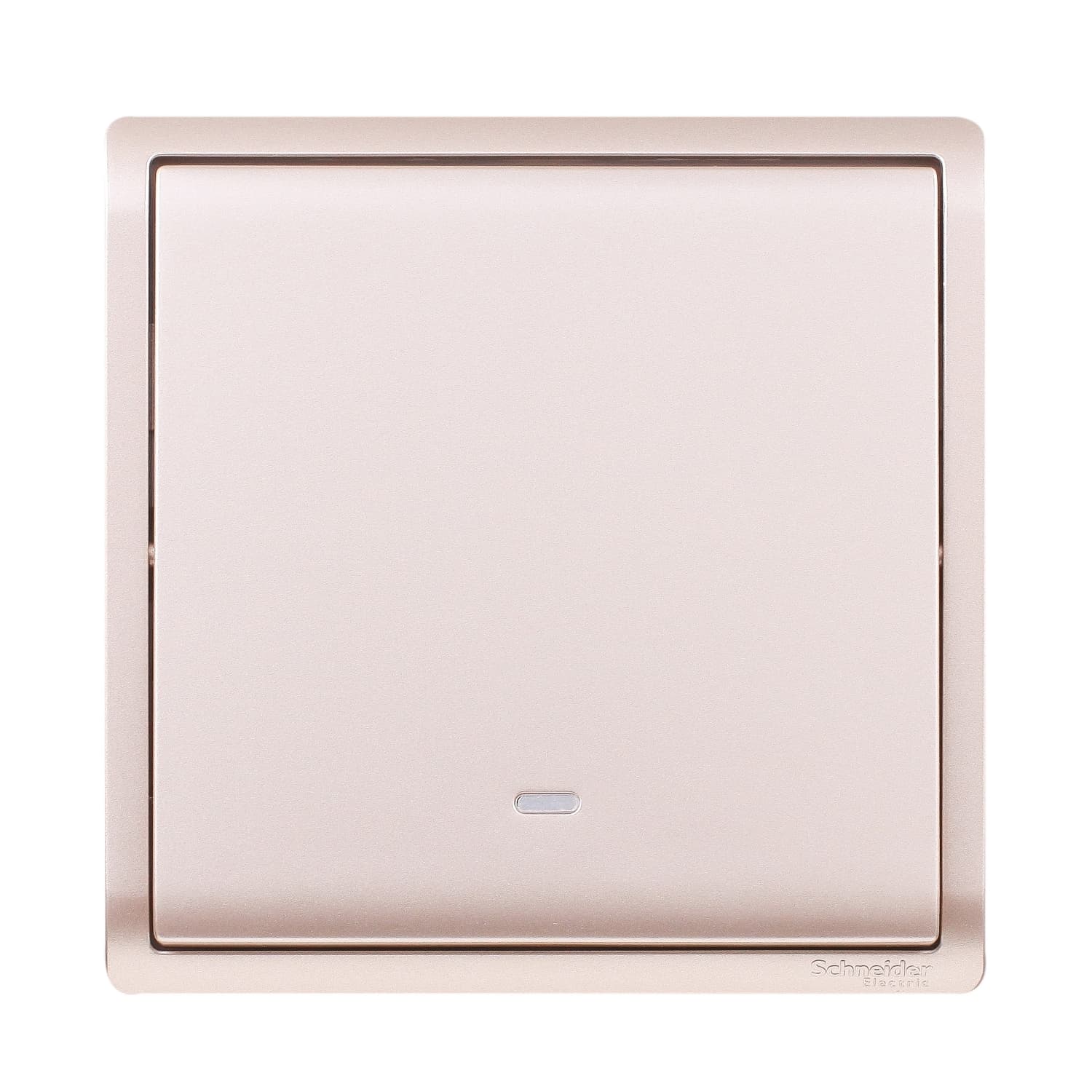 Schneider 施耐德電氣 Pieno 丰尚 10A 單位復位掣連螢光指示 E8231PRL1F_WG(沉醉金)香港行貨