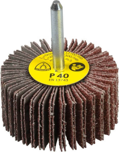 KLINGSPOR KSP64015 有柄砂紙球 60x40x6mm 150#(正面)