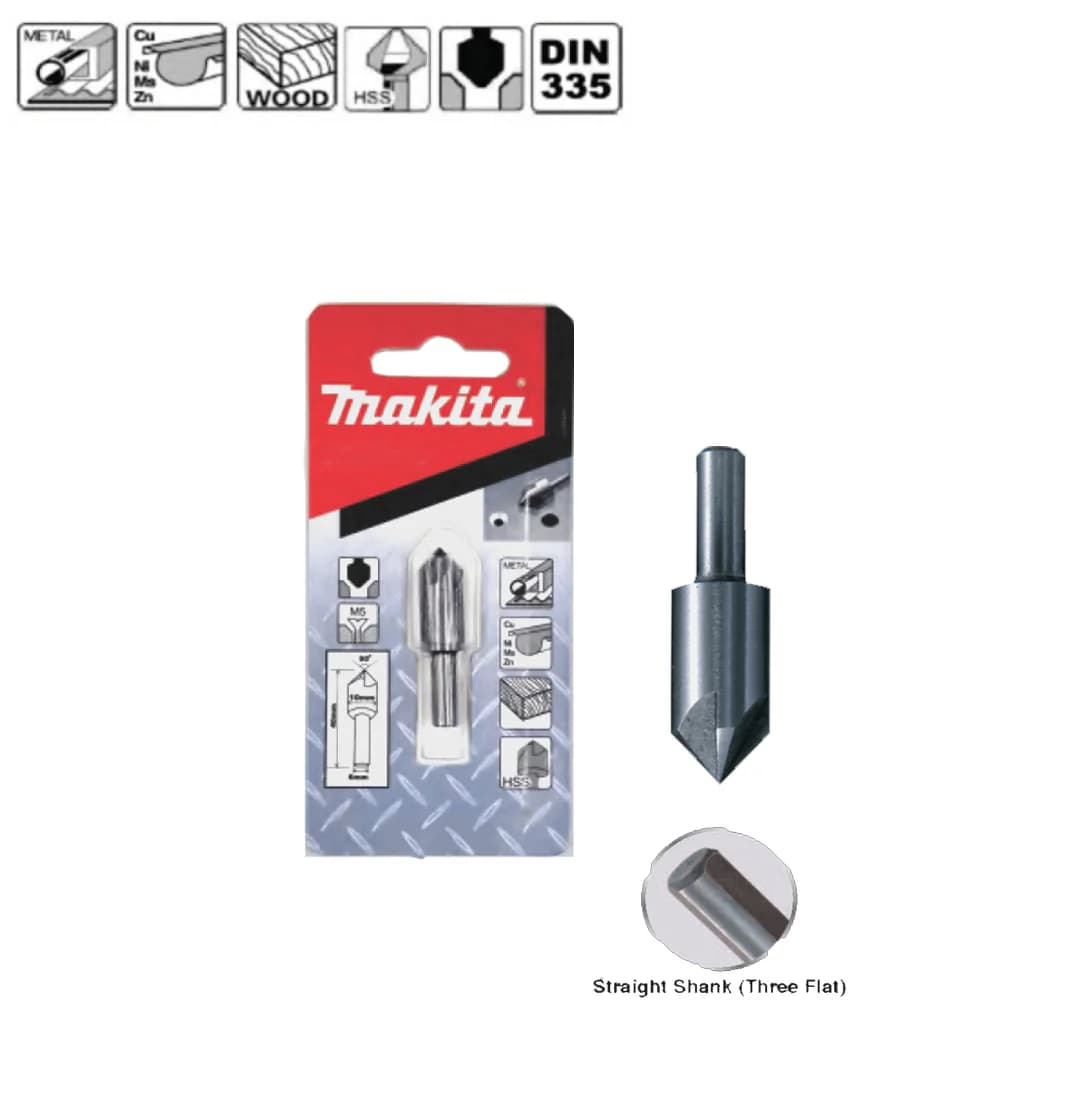 Makita 牧田 D-39051 導角刀5面/10MM 6MM直柄