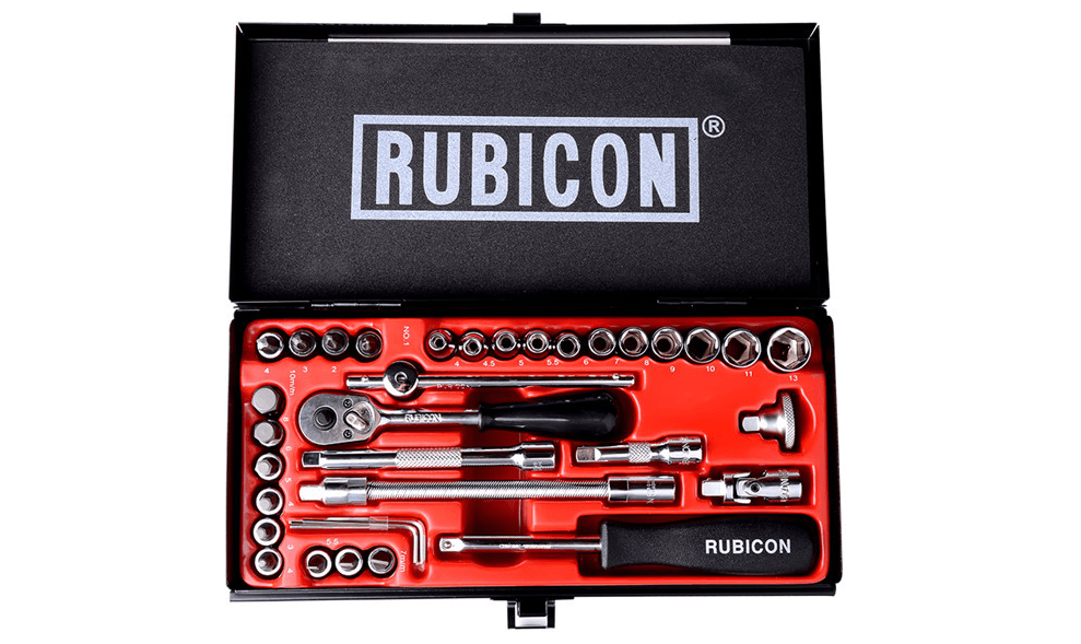 RUBICON 36件絕緣套筒工具套裝(正面)