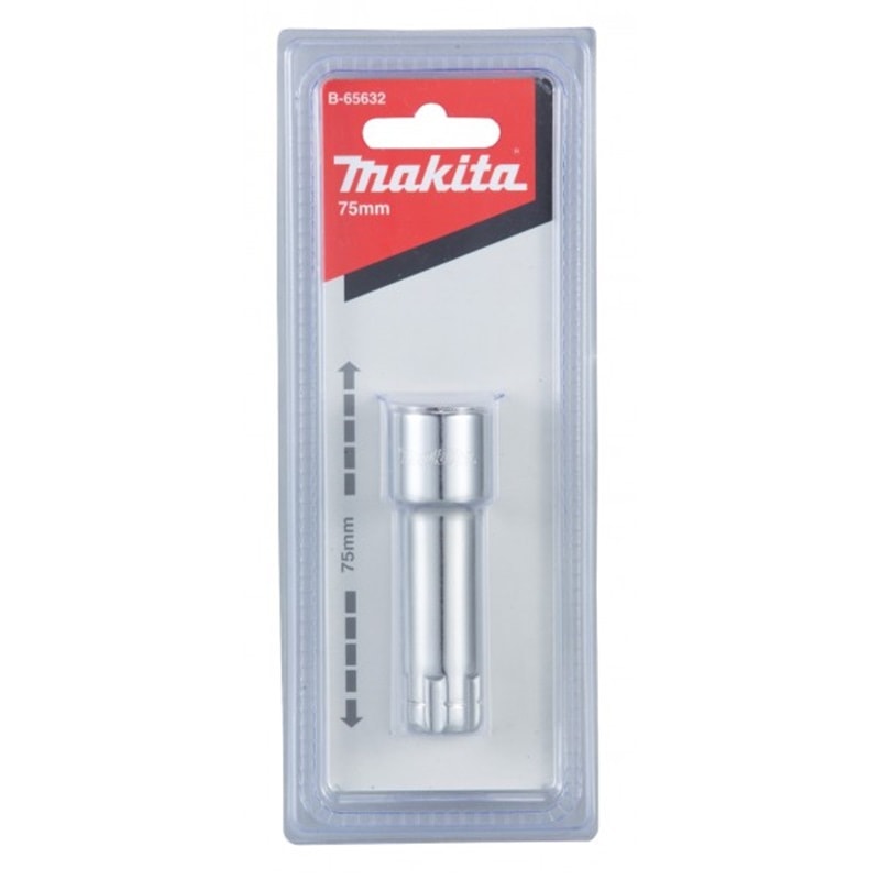 Makita B-65632 通孔套筒延長桿75MM(包裝)