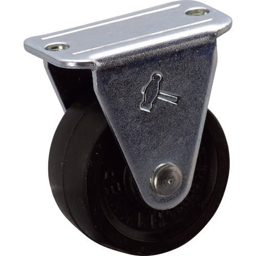 HAMMER 420G-R 活動黑橡膠腳轆 32mm(正面)