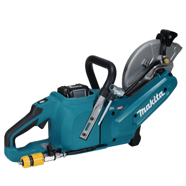 Makita 牧田 CE003GZ 40V 充電式切斷機 230 毫米 淨機 整機側面圖