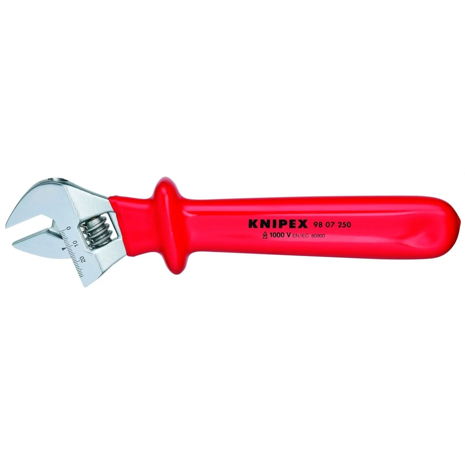 KNIPEX 絕緣柄活動扳手 10" (30mm)